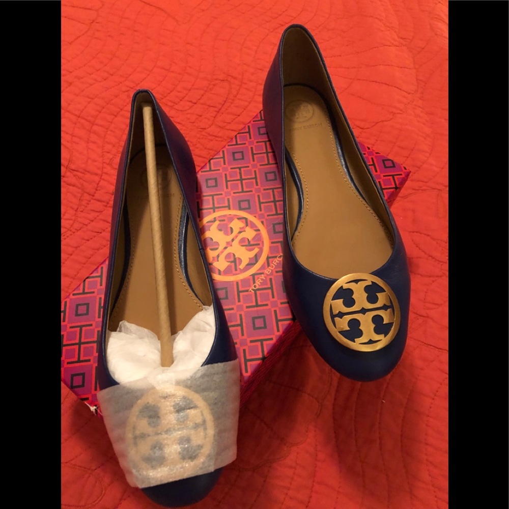💯Authentic Tory Burch Benton Ballet Flats
